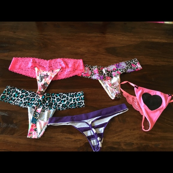 ⭐️5 pairs of thong VS panties⭐️