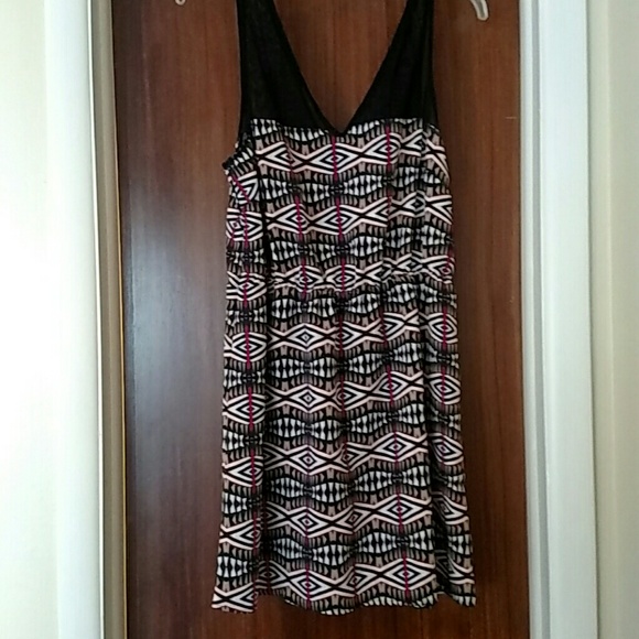 Tribal print dress