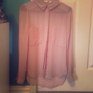 Flowy transparent blouse