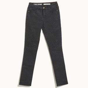 DKNY Soho Skinny Jeans Animal Print