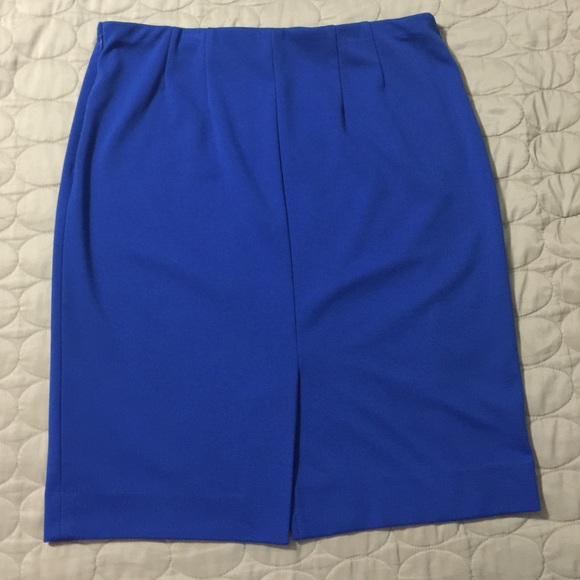 The Limited Royal Blue Skirt size 10 - Picture 3 of 3