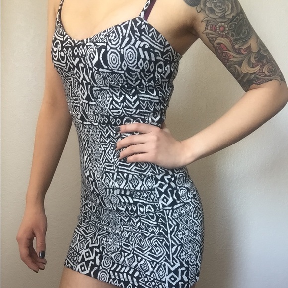 Lost Body Con Dress