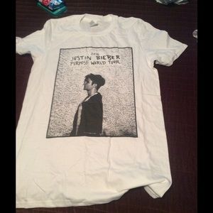 Justin bieber purpose world tour shirt