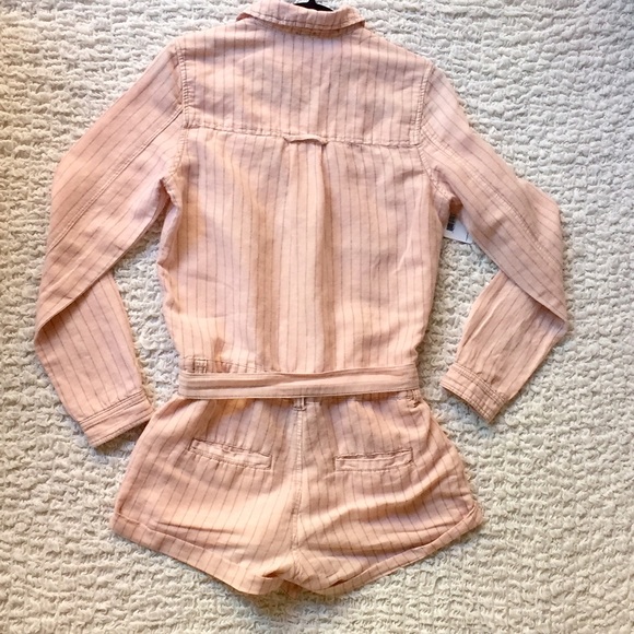 SOLD IN A BUNDLE ♥️Free People Linen Jumpsuit - Picture 3 of 4