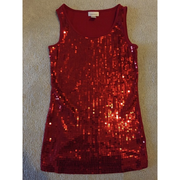 Sequin Tank Top