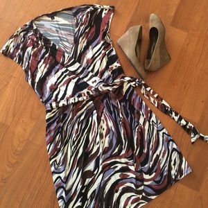 Banana Republic faux wrap dress