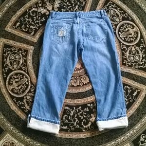 🌸 🆕 LISTING 🌸 CK distressed Capri