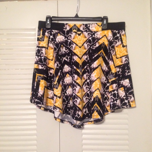 Material Girl Dresses & Skirts - Yellow Circle Skirt