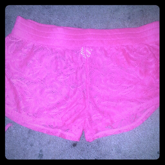 Bathing suit cover up shorts