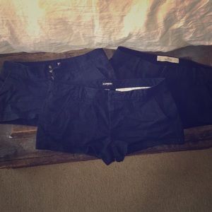 ***FREE SHIPPING***Bundle of Navy Blue Shorts
