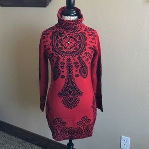 Sweater dress, embelished