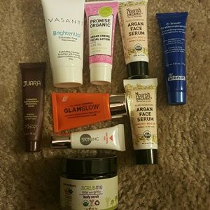 Beauty products  Never used with seals