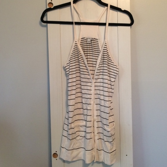 Button up swim cover