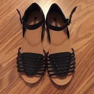 Black sandals
