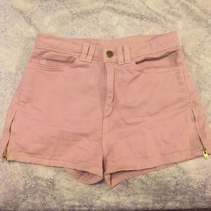 American Apparel High Waisted Shorts