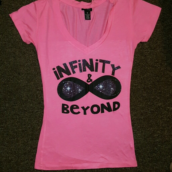 Pink V neck