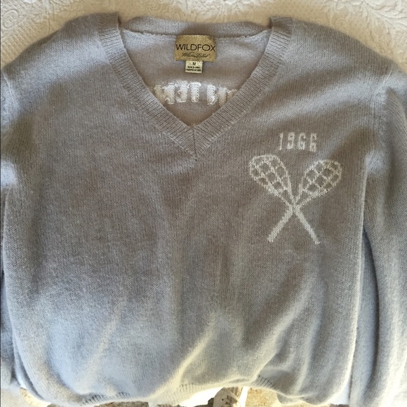 Wildfox White Label Hampton Tennis Club Sweater