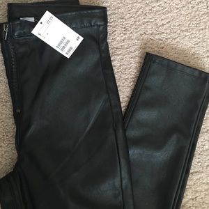 Never worn H&M leather pants