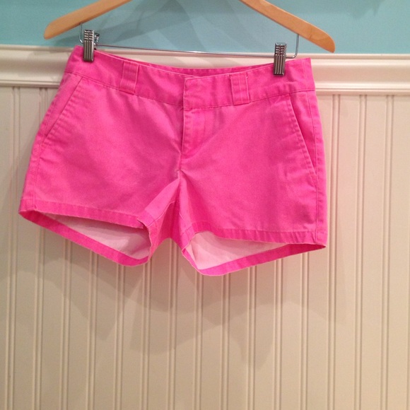 Neon Pink Gap shorts