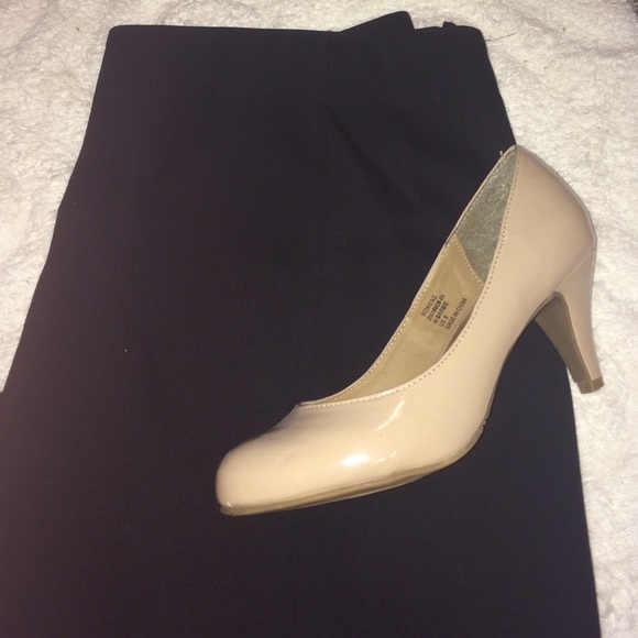 Talbots Black suit skirt
