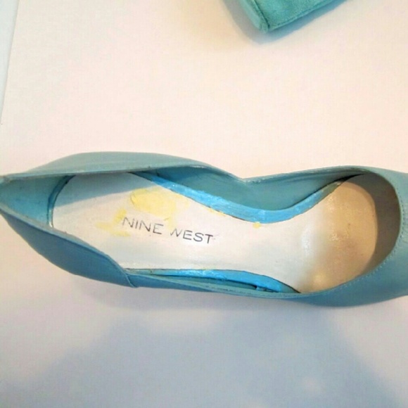 Nine West Shoes - Baby Blue Shoes Heels by Nine West size 7.5 Nine West Shoes - Baby Blue Shoes Heels by Nine West size 7.5