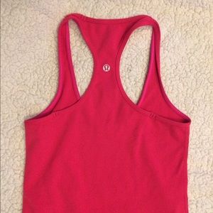 Lululemon racer top - pink