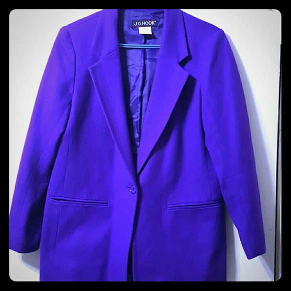 Purple Blazer
