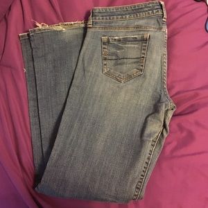 American eagle flare jeans