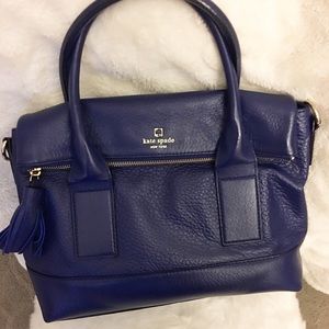Kate Spade Deep Indigo Cobble Hill Satchel