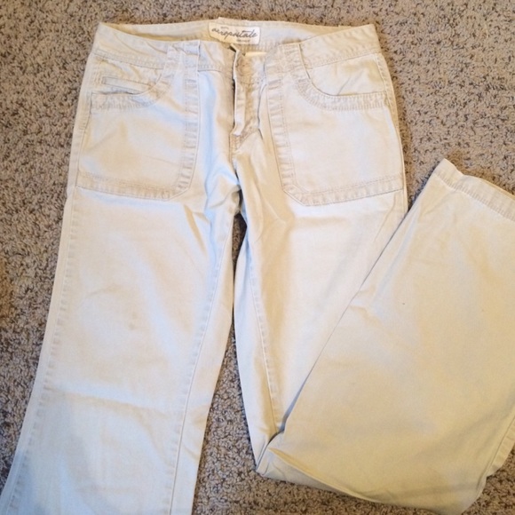 Aeropostale khakis.