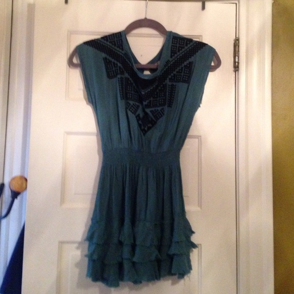Ecote teal dress