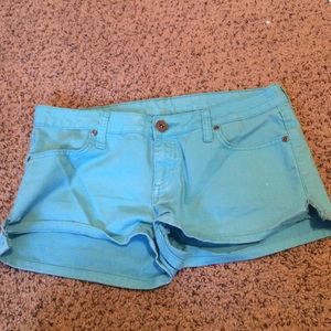 Blue shorts