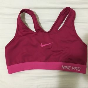 Nike Pink sports bra