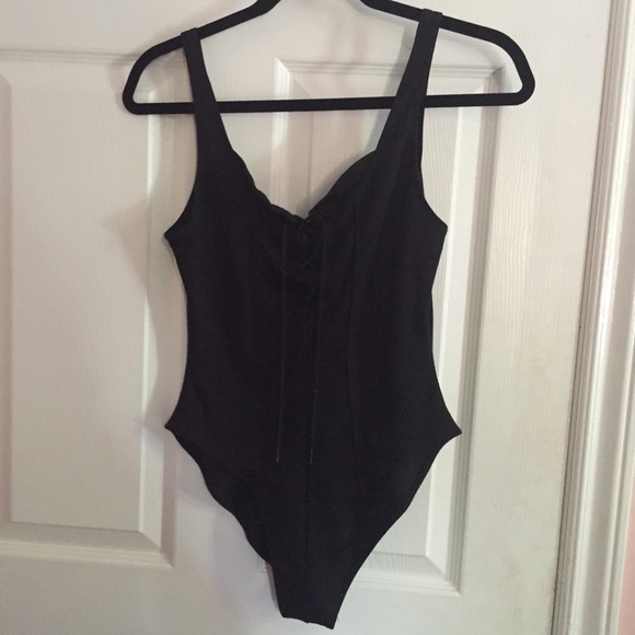 Nasty Gal Other - Nasty gal lace up bodysuit