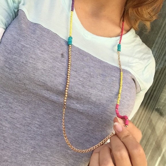 Boho chic necklace