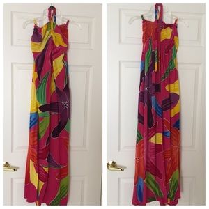 Beautiful Strapless Long Beach dress