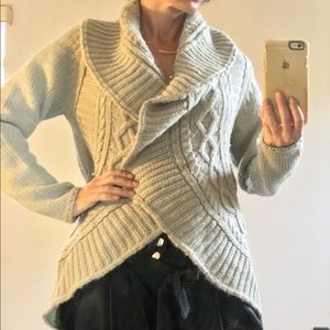 BRILLIANT Wrap Sweater