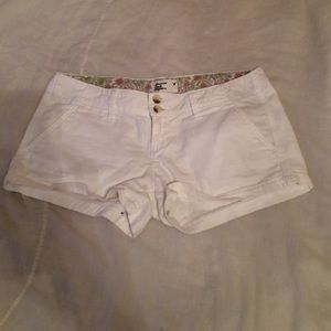 White Shorts