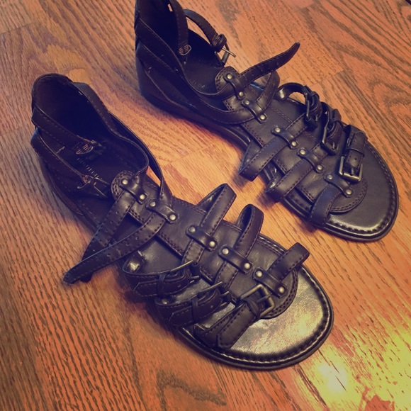 Short Gladiator sandals