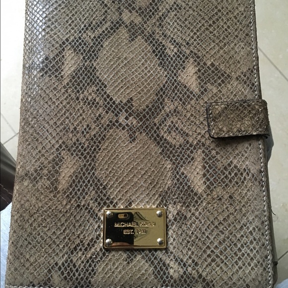Michael Kors IPad snakeskin case for iPad 2.