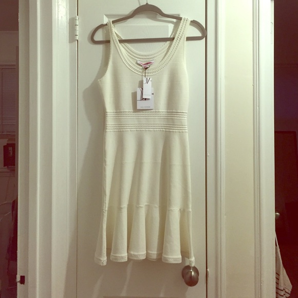 Diane Von Furstenberg Perry Dress - White