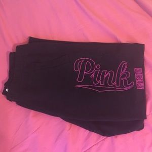 Pink boyfriend pants