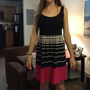 Black stripped dress! Great for work