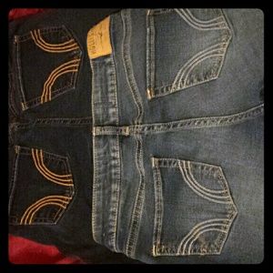 Bundle of hollister jeans
