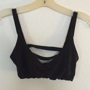 Black Brandy Melville bralette