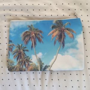 Madewell Waxed Palm Tree Pouch