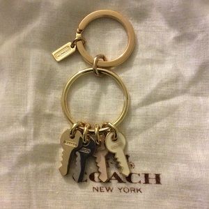 New Coach Multi Keys Keychain