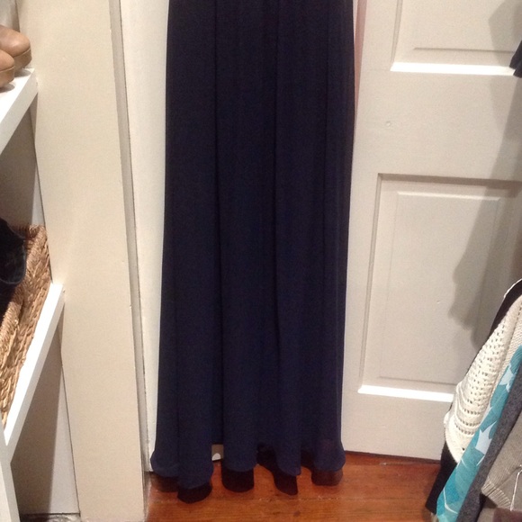 Stunning Aiden Navy Jenny Yoo gown, never worn! - Picture 2 of 4