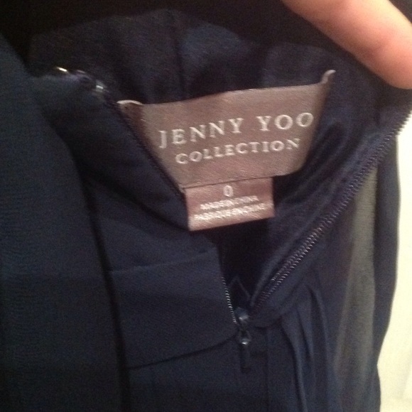 Stunning Aiden Navy Jenny Yoo gown, never worn! - Picture 4 of 4
