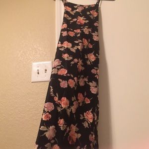 Missguided criss cross back maxi dress